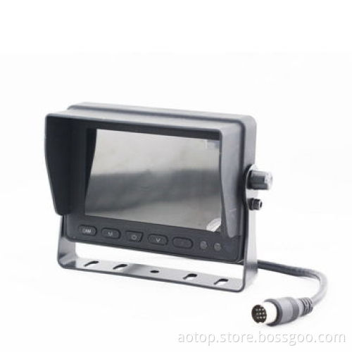 Hot Selling 5-inch Car Rearview TFT Monitor with Remote Control, Multilanguage, OSD Menu